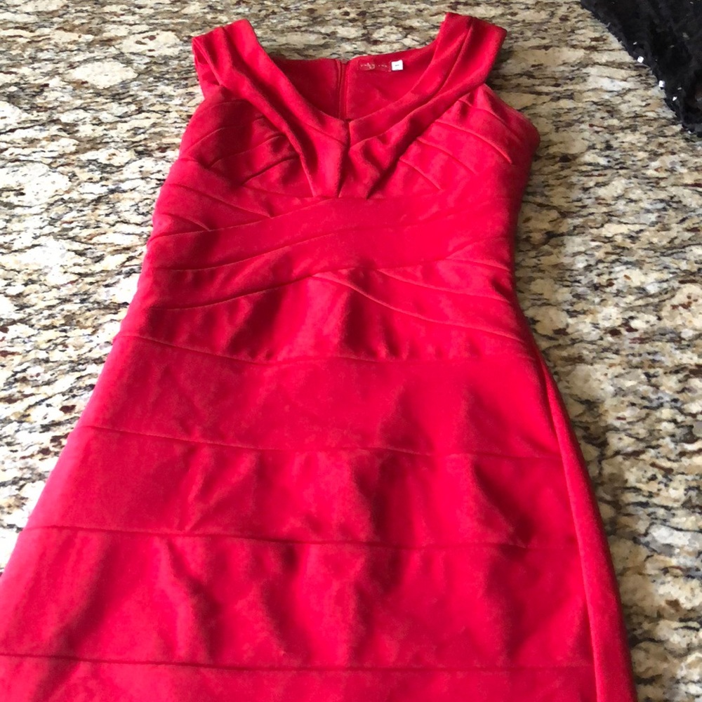 Red dress